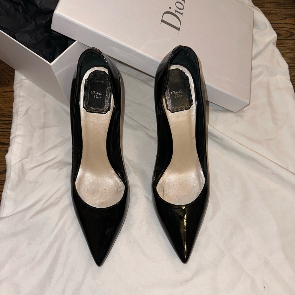 Dior Black Heels